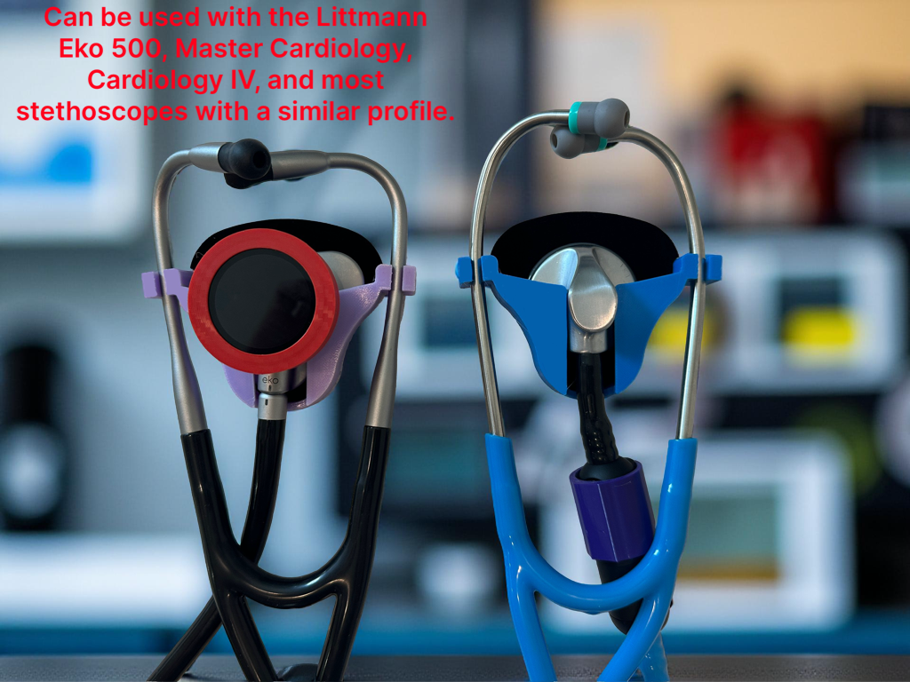 Open Belt Holster for Littmann Eko 500 Stethoscope