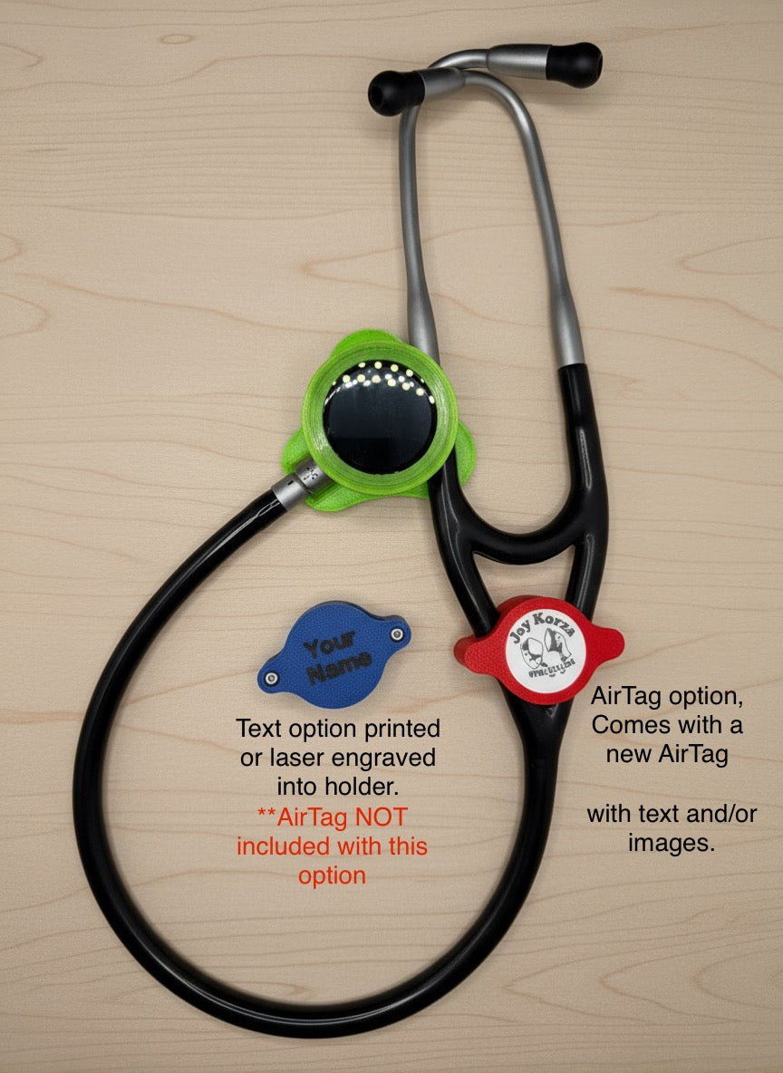 Apple AirTag Holder for Littmann and Other Stethoscopes