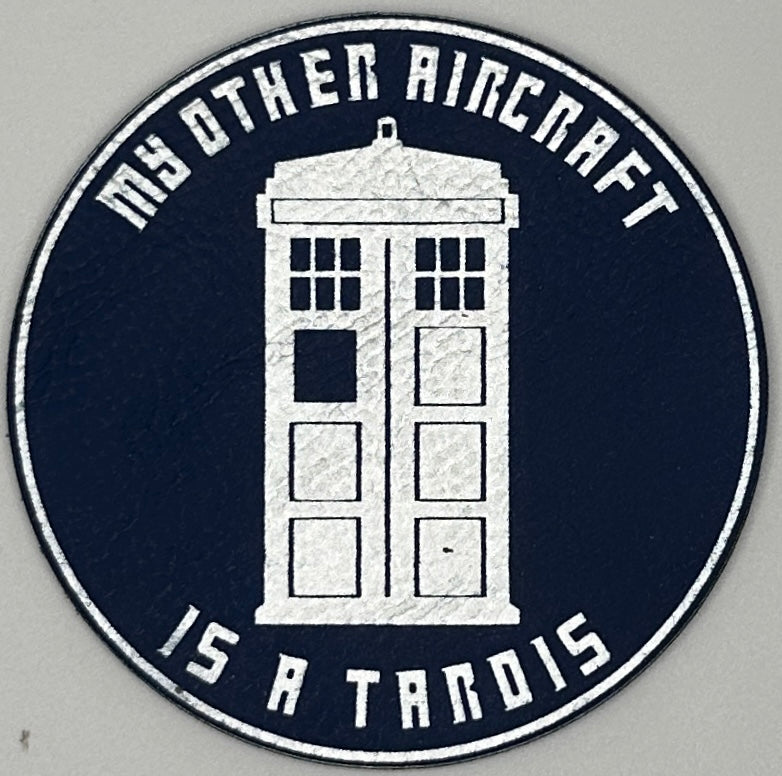 Morale patch - my other aircraft is a Tardis