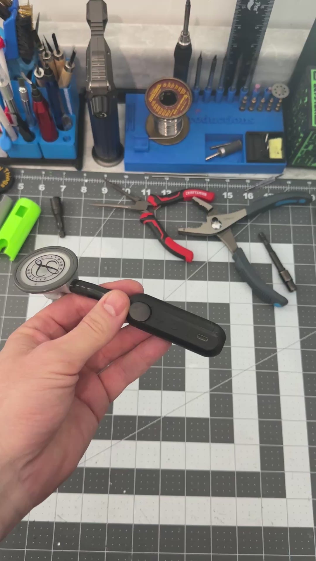 Video showing product use