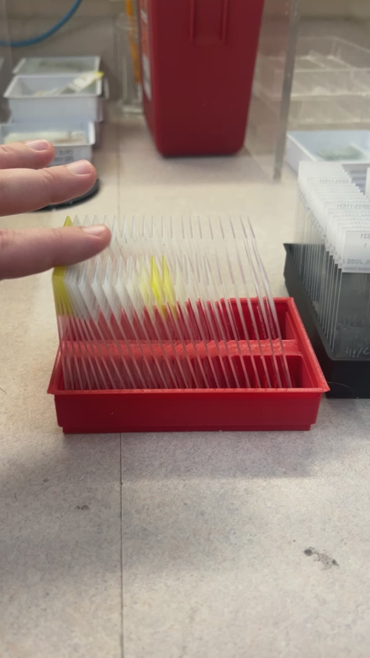 50 slide drying rack