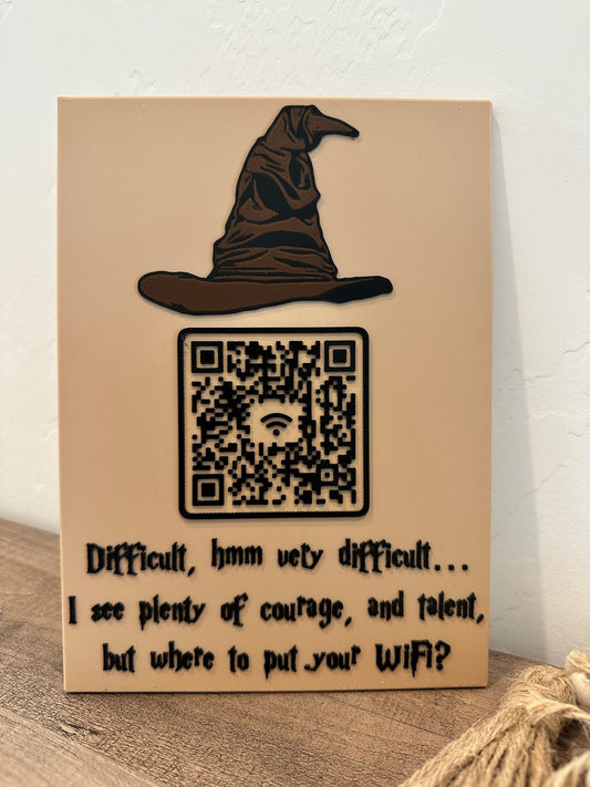 WiFi Network QR Code - Harry Potter