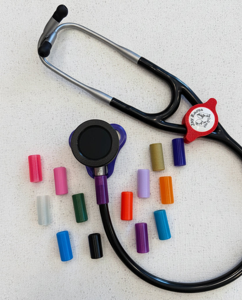 Eko 500 with connection protectors of different colors