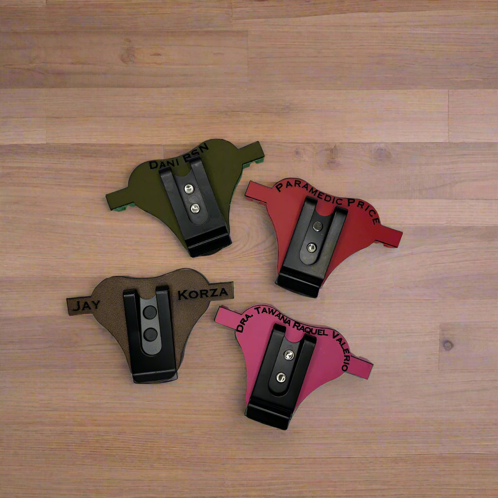 Pink, Red, Brown, Green, leatherette backing Eko 500 Holsters