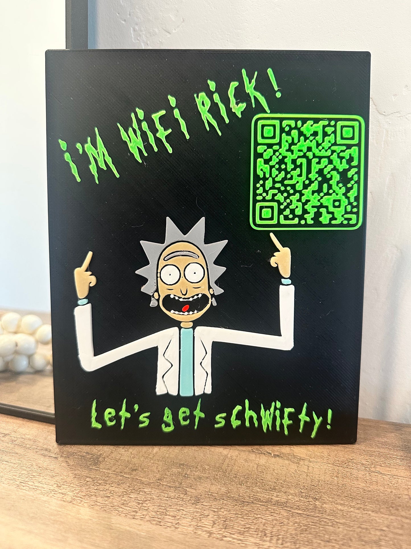 WiFi Network QR Code - I’m WiFi Rick!